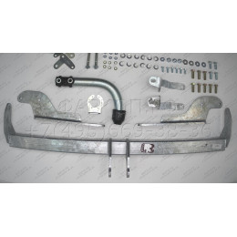 T058A GALIA Полностью оцинкованный фаркоп на Toyota RAV4 2006-2013. Тип шара: A. Установка без снятия и выреза бампера. Нагрузки: 2000/90 кг, масса фаркопа 19,02 к