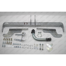 T058A GALIA Полностью оцинкованный фаркоп на Toyota RAV4 2006-2013. Тип шара: A. Установка без снятия и выреза бампера. Нагрузки: 2000/90 кг, масса фаркопа 19,02 к