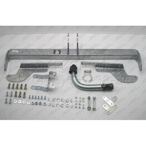 T058A GALIA Полностью оцинкованный фаркоп на Toyota RAV4 2006-2013. Тип шара: A. Установка без снятия и выреза бампера. Нагрузки: 2000/90 кг, масса фаркопа 19,02 кг