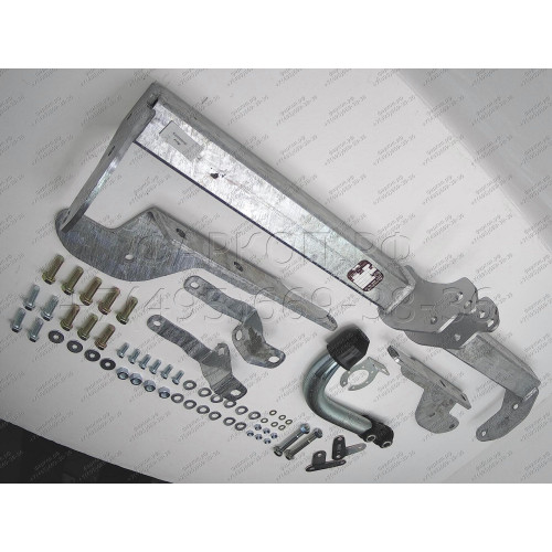 T058A GALIA Полностью оцинкованный фаркоп на Toyota RAV4 2006-2013. Тип шара: A. Установка без снятия и выреза бампера. Нагрузки: 2000/90 кг, масса фаркопа 19,02 кг