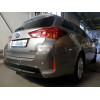 T062C GALIA Полностью оцинкованный фаркоп на Toyota Auris универсал 2013-2018. Подрозетник убирается за бампер. Тип шара: C (горизонтальный съемный). Установка без снятия и выреза бампера. Нагрузки: 1600/75 кг, масса фаркопа 18,17 кг