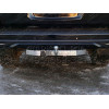 TCU00046 ТСС Фаркоп на Toyota Land Cruiser 200 Executive/Executive Lounge 2016-2021, Toyota Land Cruiser 200 TRD 2019-2021 с накладкой с надписью Toyota без подрезки бампера. Тип шара: F. Нагрузки: 1500/100 кг