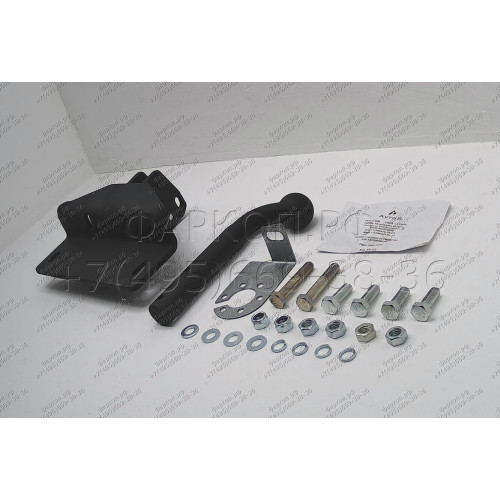 TD 113 AVTOS Фаркоп на Tagaz Tager 2008-2011, SsangYong Korando 1997-2003 без подрезки бампера. Тип шара: A. Нагрузки: 1250/75 кг, масса фаркопа 8,5 кг (без электрики в комплекте)