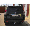 TY 21 AVTOS Фаркоп на Toyota Land Cruiser 120 2002-2009, Lexus GX 2003-2009 без подрезки бампера. Тип шара: A. Нагрузки: 1250/75 кг, масса фаркопа 22,5 кг (без электрики в комплекте)