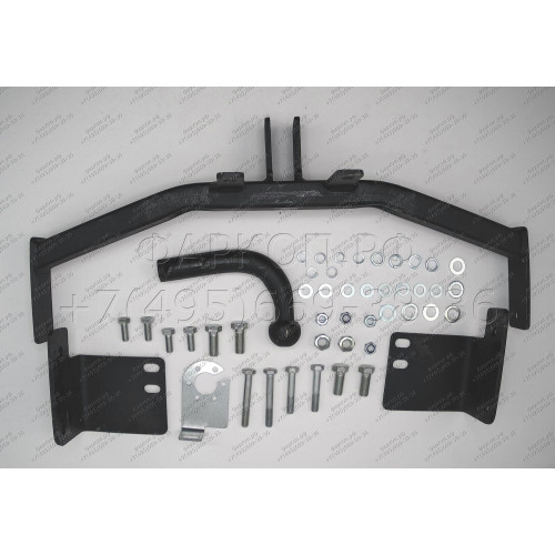 TY 21 AVTOS Фаркоп на Toyota Land Cruiser 120 2002-2009, Lexus GX 2003-2009 без подрезки бампера. Тип шара: A. Нагрузки: 1250/75 кг, масса фаркопа 22,5 кг (без электрики в комплекте)