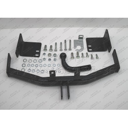 TY 21 AVTOS Фаркоп на Toyota Land Cruiser 120 2002-2009, Lexus GX 2003-2009 без подрезки бампера. Тип шара: A. Нагрузки: 1250/75 кг, масса фаркопа 22,5 кг (без электрики в компле