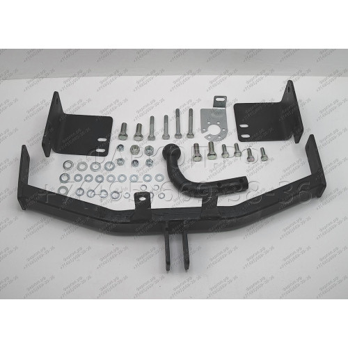 TY 21 AVTOS Фаркоп на Toyota Land Cruiser 120 2002-2009, Lexus GX 2003-2009 без подрезки бампера. Тип шара: A. Нагрузки: 1250/75 кг, масса фаркопа 22,5 кг (без электрики в комплекте)