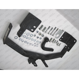 TY 21 AVTOS Фаркоп на Toyota Land Cruiser 120 2002-2009, Lexus GX 2003-2009 без подрезки бампера. Тип шара: A. Нагрузки: 1250/75 кг, масса фаркопа 22,5 кг (без электрики в компле