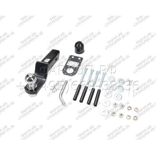 H.T67.E HALTY Фаркоп на Toyota Probox / Suceed 2WD/4WD 2002-2014 без подрезки бампера. Тип шара: E. Нагрузки: 550/75 кг, масса фаркопа 18,5 кг