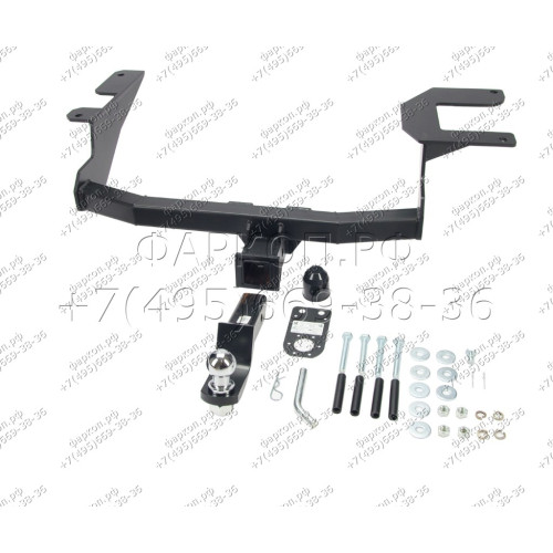 H.T67.E HALTY Фаркоп на Toyota Probox / Suceed 2WD/4WD 2002-2014 без подрезки бампера. Тип шара: E. Нагрузки: 550/75 кг, масса фаркопа 18,5 кг