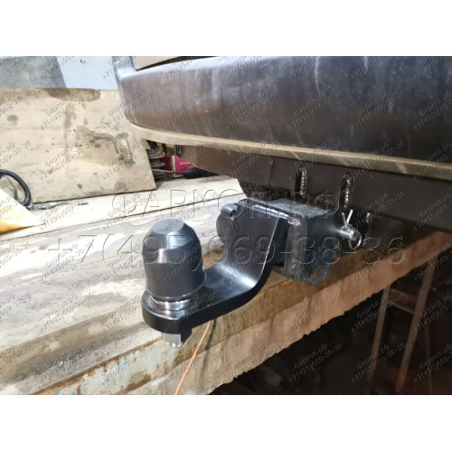 H.T67.E HALTY Фаркоп на Toyota Probox / Suceed 2WD/4WD 2002-2014 без подрезки бампера. Тип шара: E. Нагрузки: 550/75 кг, масса фаркопа 18,5 кг