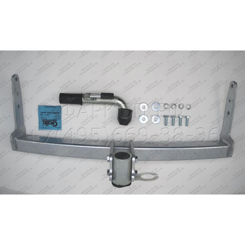 V084C GALIA Полностью оцинкованный фаркоп на Volvo XC70 2007-2016. Тип шара: C (горизонтальный съемный). Невидимый вырез бампера. Нагрузки: 2100/90 кг, масса фаркопа 19,57 кг