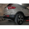 V094C GALIA Полностью оцинкованный фаркоп на Volvo XC40 2017-, Volvo C40 2021-. Подрозетник убирается за бампер. Тип шара: C (горизонтальный съемный). Невидимый вырез бампера. Нагрузки: 2200/140 кг, масса фаркопа 16,92 кг