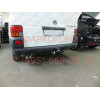 V102-A Лидер-плюс ТСУ для Volkswagen Transporter/Caravelle/Multivan T4 1996-2003 без снятия и выреза бампера. Нагрузки: 1300/75 кг, масса фаркопа 13,42 кг (без электрики в комплекте)