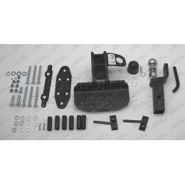 3010-E ORIS Фаркоп на Toyota Land Cruiser 200 2014-2021, Lexus LX 2007-2021. Необходима подрезка бампера. Тип шара: E. Нагрузки: 2500/100 кг, масса фаркопа 15,5 кг (без электрики 