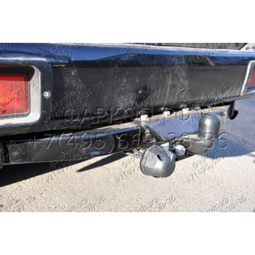 4126-F ORIS Фаркоп на Mitsubishi Pajero Sport 1998-2008, Montero Sport 1998-2008 без выреза в бампере. Тип шара: F. Нагрузки: 2000/100 кг, масса фаркопа 18,9 кг (без электрики в комплекте)