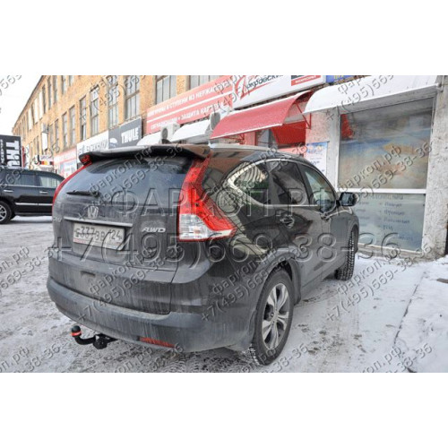 5533-A ORIS Фаркоп на Honda CR-V 2012-2017. Необходима подрезка бампера. Тип шара: A. Нагрузки: 1500/75 кг, масса фаркопа 23,6 кг (без электрики в комплекте)