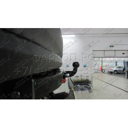 3088-F ORIS Фаркоп на Toyota Highlander 2014-2020. Необходима подрезка бампера. Тип шара: F. Нагрузки: 2000/120 кг, масса фаркопа 23,2 кг (без электрики в комплекте)