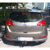 6751-A ORIS Фаркоп на Kia Ceed хетчбек 2012-2018, Hyundai i30 хетчбек 2012-2019. Необходима подрезка бампера. Тип шара: A. Нагрузки: 1500/75 кг, масса фаркопа 16,2 кг (без электрики в комплекте)