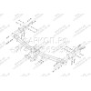 HY 35 AVTOS Фаркоп на Hyundai ix55 2009-2012 без выреза в бампере. Тип шара: A. Нагрузки: 1500/75 кг, масса фаркопа 23 кг (без электрики в комплекте)