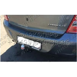 9470 Трейлер Фаркоп для Chevrolet Cobalt 2012-2016, Ravon R4 2016-2020 без снятия и подрезки бампера. Тип шара: A. Нагрузки: 1100/50 кг, масса фаркопа 17,1 кг. для установк