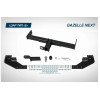 F.6211.001 BERG Фаркоп на GAZelle Next фургон 2016- (ГАЗ A31R22-A31R36; ГАЗ A32R22-A32R36) без снятия и подрезки бампера. Тип шара: E. Нагрузки: 2000/75 кг, масса фаркопа 25 кг (без электрики в комплекте)