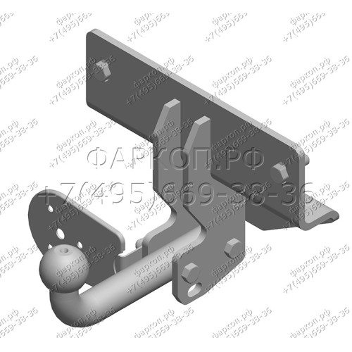 TD 113 AVTOS Фаркоп на Tagaz Tager 2008-2011, SsangYong Korando 1997-2003 без подрезки бампера. Тип шара: A. Нагрузки: 1250/75 кг, масса фаркопа 8,5 кг (без электрики в комплекте)