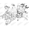 TY 53 AVTOS Фаркоп на Toyota Land Cruiser 200 2007-2021 без подрезки бампера. Тип шара: E. Нагрузки: 2500/120 кг, масса фаркопа 12,5 кг (без электрики в комплекте)