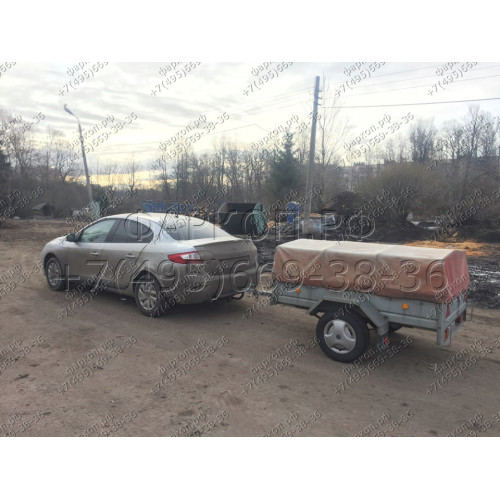 1428-A ORIS Фаркоп на Renault Fluence 2011-2015. Необходима подрезка бампера. Тип шара: A. Нагрузки: 1200/75 кг, масса фаркопа 18,3 кг (без электрики в комплекте)