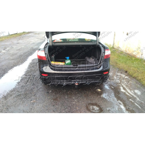 1428-A ORIS Фаркоп на Renault Fluence 2011-2015. Необходима подрезка бампера. Тип шара: A. Нагрузки: 1200/75 кг, масса фаркопа 18,3 кг (без электрики в комплекте)