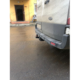 FD 32 AVTOS Фаркоп на Ford Transit фургон 2014- без выреза бампера. Тип шара: F. Нагрузки: 2500/120 кг, масса фаркопа 23 кг (без электрики в комплекте)