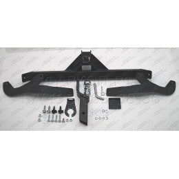 MCX-11-991122.00 PT GROUP Фаркоп на Mazda CX-5 2011-2017, 2017-2025 без подрезки бампера. Тип шара: E (легкосъемный шар под квадрат). Нагрузки: 2500/100 кг, масса фаркопа 19,2