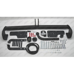 2851-A ORIS Фаркоп на Suzuki SX4 хетчбек 2006-2014, FIAT Sedici 2006-2008. Необходима подрезка бампера. Тип шара: A. Нагрузки: 1200/75 кг, масса фаркопа 19,5 кг (без электри