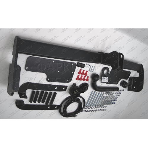 2851-A ORIS Фаркоп на Suzuki SX4 хетчбек 2006-2014, FIAT Sedici 2006-2008. Необходима подрезка бампера. Тип шара: A. Нагрузки: 1200/75 кг, масса фаркопа 19,5 кг (без электрики в комплекте)