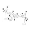 289239 TOWRUS Фаркоп на Chery Tiggo 8 Pro Max 2022-, Chery Tiggo 8 Pro 2021-2024, Chery Tiggo 8 2021-2024, Xcite X-Cross 8 2024-, Tenet T8 2025- без выреза в бампере. Тип шара: EA (E с антистуком). Нагрузки: 1500/75 кг, масса фаркопа 15,4 кг (без электрик