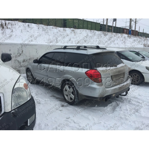 6302-A ORIS Фаркоп на Subaru Outback 2003-2009 без выреза в бампере. Тип шара: A. Нагрузки: 1500/75 кг, масса фаркопа 18,7 кг (без электрики в комплекте)