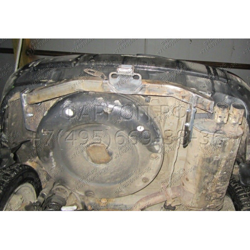 FA 0970-E Бизон Фаркоп на Mitsubishi Outlander XL 2007-2012 без подрезки бампера. Тип шара: E (легкосъемный шар под квадрат). Нагрузки: 3200/120 кг. Не комплектуется электрикой