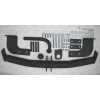 3963-A ORIS Фаркоп на Ford Escape 4x4 2008-2012, Mazda Tribute 2007-2011, Ford Maverick 2007-2012 без выреза в бампере. Тип шара: A. Нагрузки: 1500/75 кг, масса фаркопа 19 кг (без электрики в комплекте)