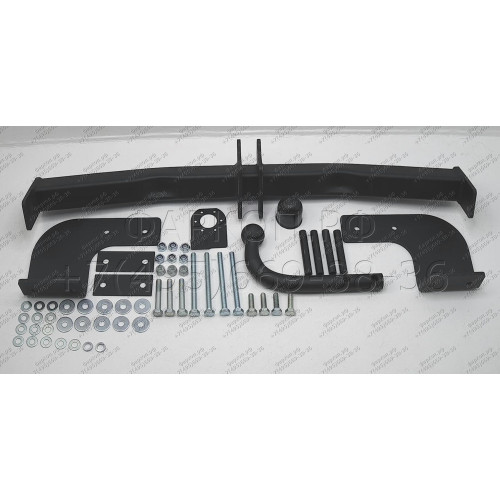 3963-A ORIS Фаркоп на Ford Escape 4x4 2008-2012, Mazda Tribute 2007-2011, Ford Maverick 2007-2012 без выреза в бампере. Тип шара: A. Нагрузки: 1500/75 кг, масса фаркопа 19 кг (без электрики в комплекте)