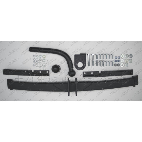 4355-A ORIS Фаркоп на Nissan Note 2006-2014. Необходима подрезка бампера. Тип шара: A. Нагрузки: 1100/50 кг, масса фаркопа 14,6 кг (без электрики в комплекте)