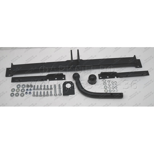 4355-A ORIS Фаркоп на Nissan Note 2006-2014. Необходима подрезка бампера. Тип шара: A. Нагрузки: 1100/50 кг, масса фаркопа 14,6 кг (без электрики в комплекте)
