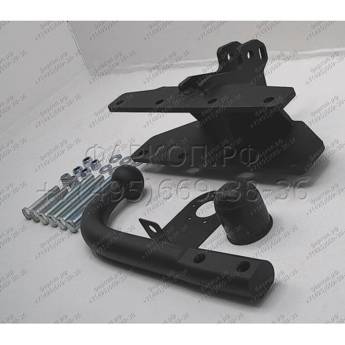 4852-A ORIS Фаркоп на Jeep Wrangler JK 2007-2018, JL 2018- без выреза в бампере. Тип шара: A. Нагрузки: 3100/90 кг, масса фаркопа 9,1 кг (без электрики в комплекте)