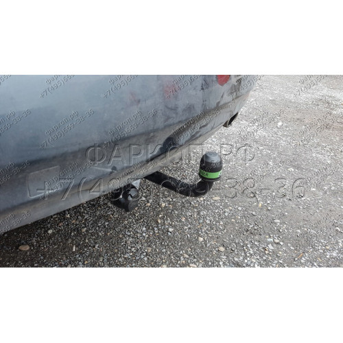 M307-A Лидер-плюс ТСУ для Mazda CX-7 2007-2012 без выреза бампера. Нагрузки: 1500/75 кг, масса фаркопа 17,76 кг (без электрики в комплекте)