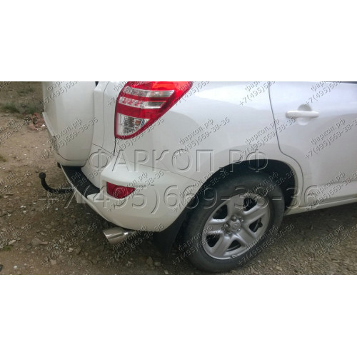 3043-A ORIS Фаркоп на Toyota RAV4 2006-2013 без выреза в бампере. Тип шара: A. Нагрузки: 1500/100 кг, масса фаркопа 25,4 кг (без электрики в комплекте)