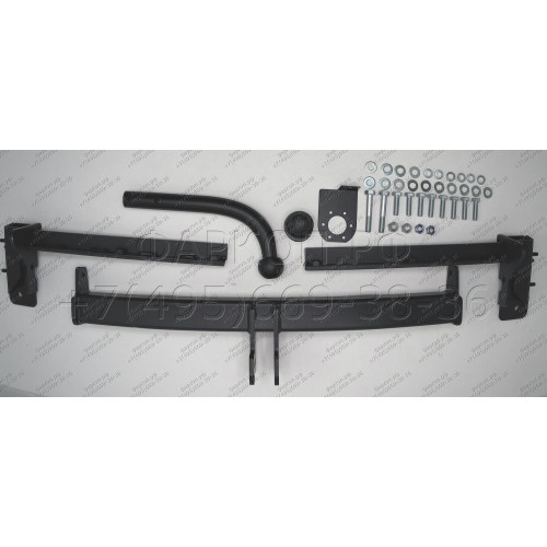 6302-A ORIS Фаркоп на Subaru Outback 2003-2009 без выреза в бампере. Тип шара: A. Нагрузки: 1500/75 кг, масса фаркопа 18,7 кг (без электрики в комплекте)