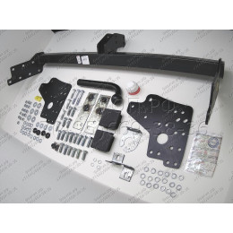 7115 Трейлер Фаркоп для Mitsubishi L200 1996-2006, 2006-2015, 2015-2023, FIAT Fullback 2016-2019 без снятия и подрезки бампера. Тип шара: A. Нагрузки: 1500/75 кг, масса фаркопа 23 кг 