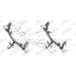 7833 Трейлер Фаркоп для Toyota RAV4 2013-2019. Требуется подрезка бампера. Тип шара: A. Нагрузки: 1200/60 кг, масса фаркопа 24 кг (без электрики в комплекте)