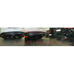 8011-A ORIS Фаркоп на Infiniti FX 2010-2014, Infiniti QX70 2014-2017 без выреза в бампере. Тип шара: A. Нагрузки: 1500/75 кг, масса фаркопа 21 кг (без электрики в комплекте)