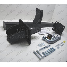 91207-A MOTODOR Фаркоп с оцинкованным шаром на Mercedes GLE-Class w167 2019-, Mercedes GLS-Class x167 2019-. Невидимый вырез в бампере. Тип шара: A. Нагрузки 2000/100 кг, масса фарк