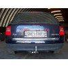 A023A GALIA Полностью оцинкованный фаркоп на Audi A6 седан/универсал, включая 4WD (Quattro) 1997-2004. Подрозетник убирается за бампер. Тип шара: A. Невидимый вырез бампера. Нагрузки: 2100/85 кг, масса фаркопа 19,42 кг